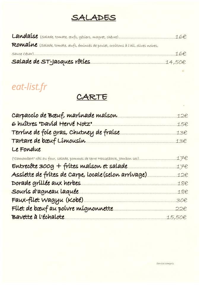 La Source — carte page 2