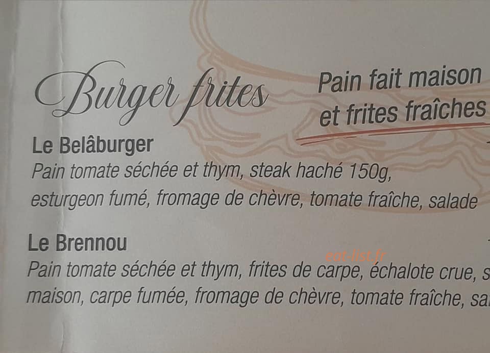 Les saveurs de brenne — carte page 2