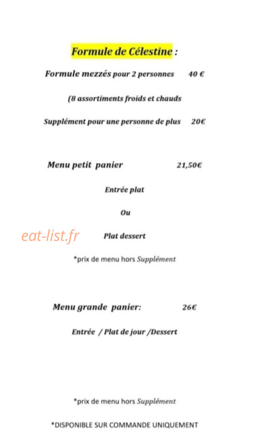 Le panier de Célestine — carte page 2