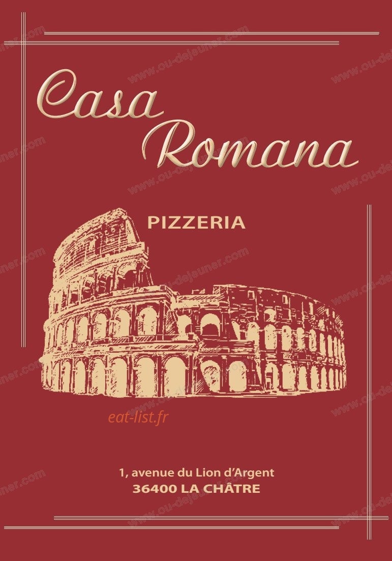 Casa Romana — carte page 1