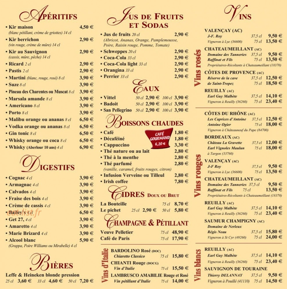 La Tosca — carte page 4