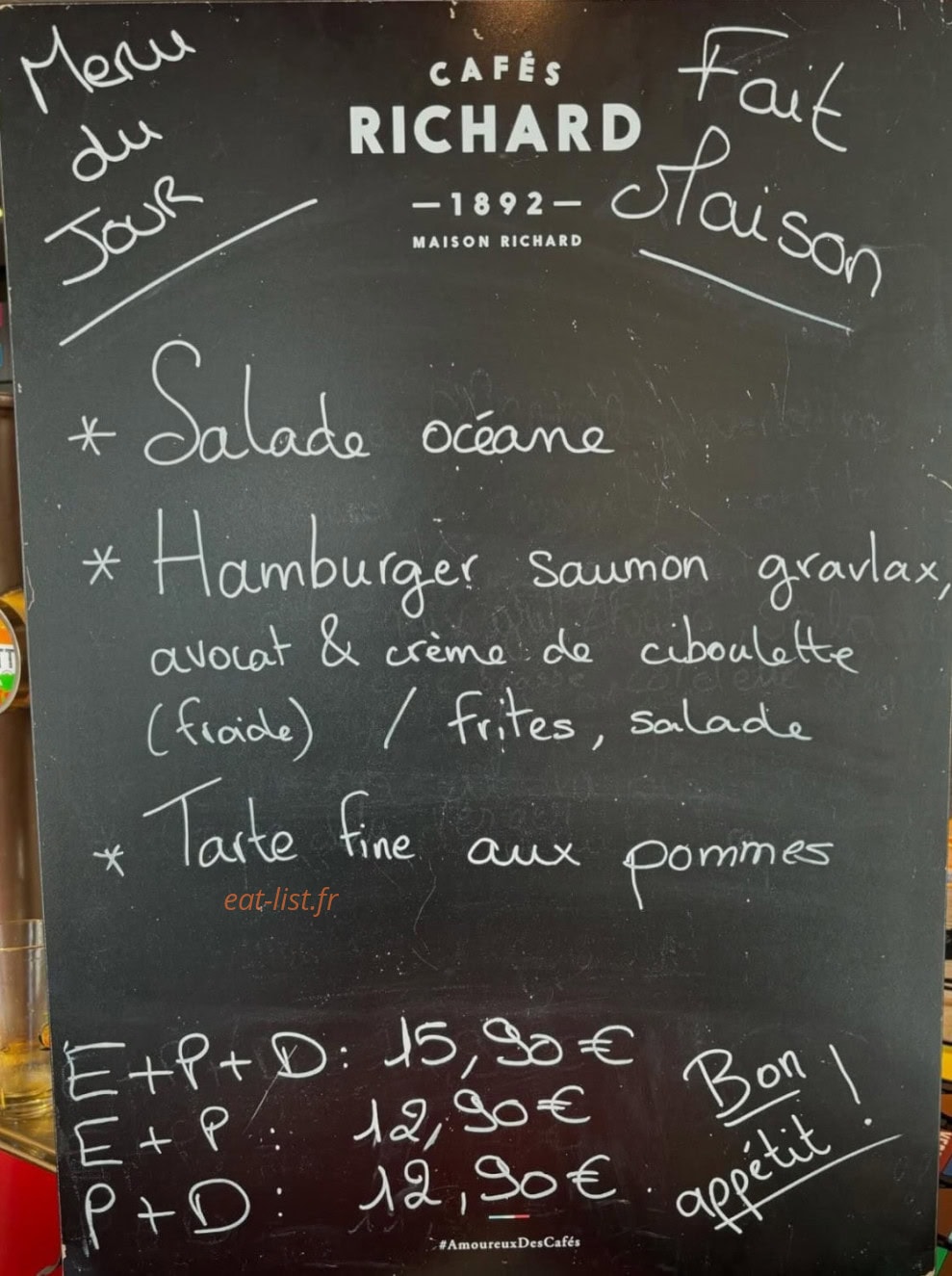 Le Commerce — carte page 1