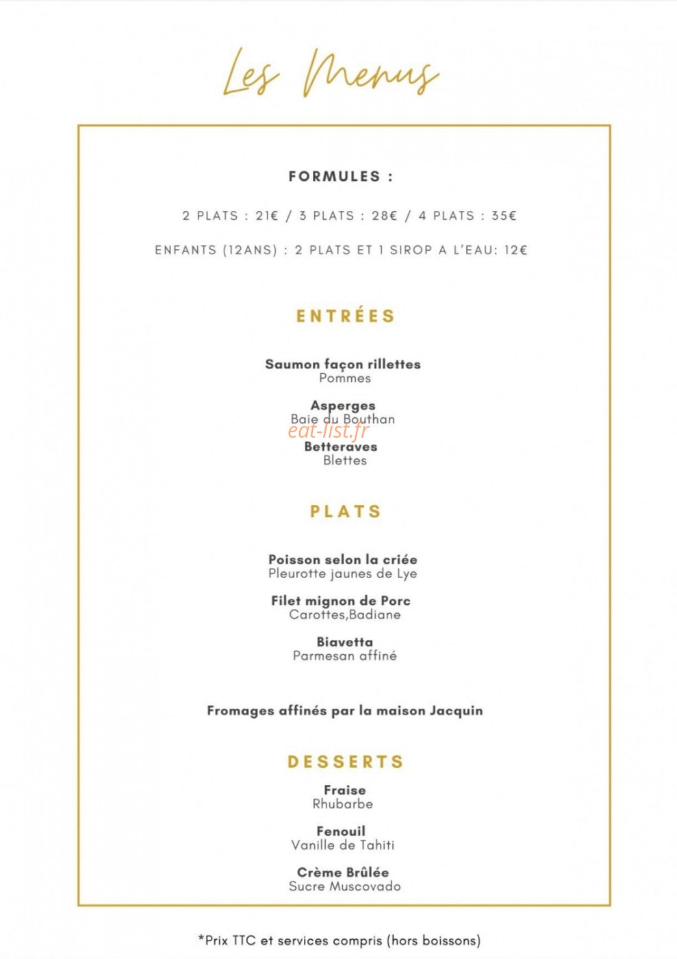 Le Vin'lencay — carte page 1