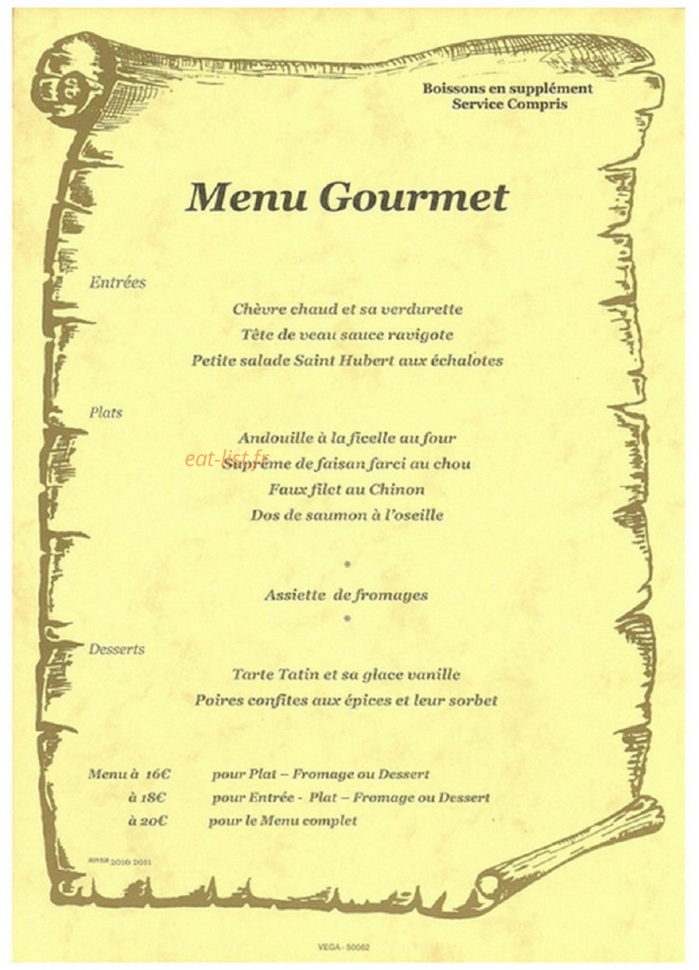 Le Marginal — carte page 3