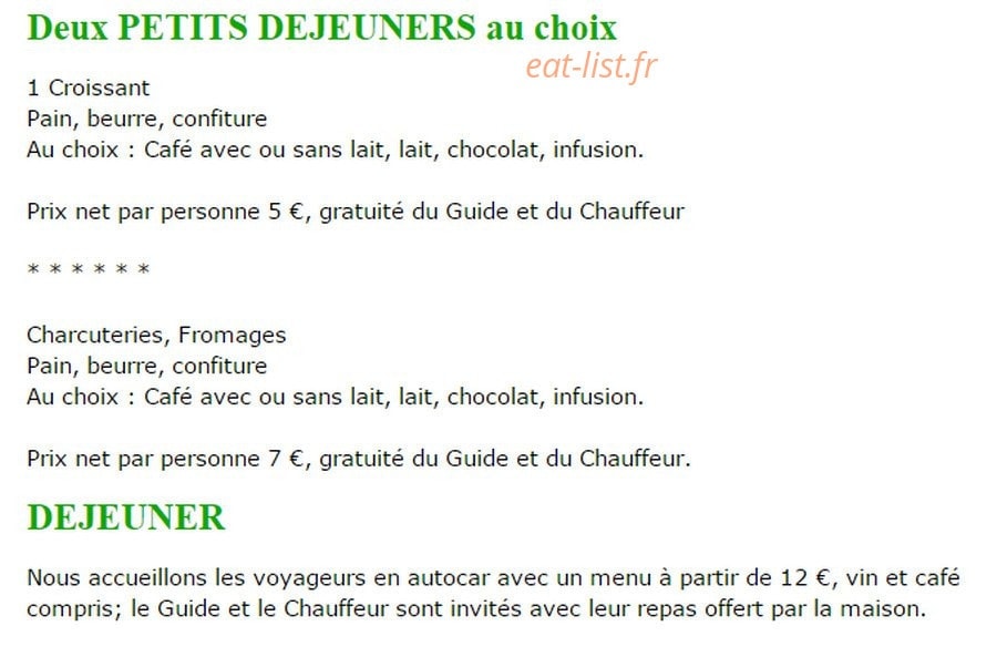 Le Marginal — carte page 1