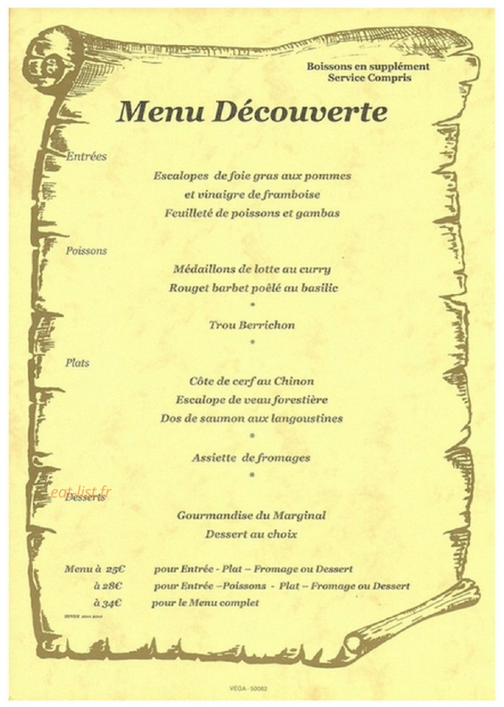 Le Marginal — carte page 4