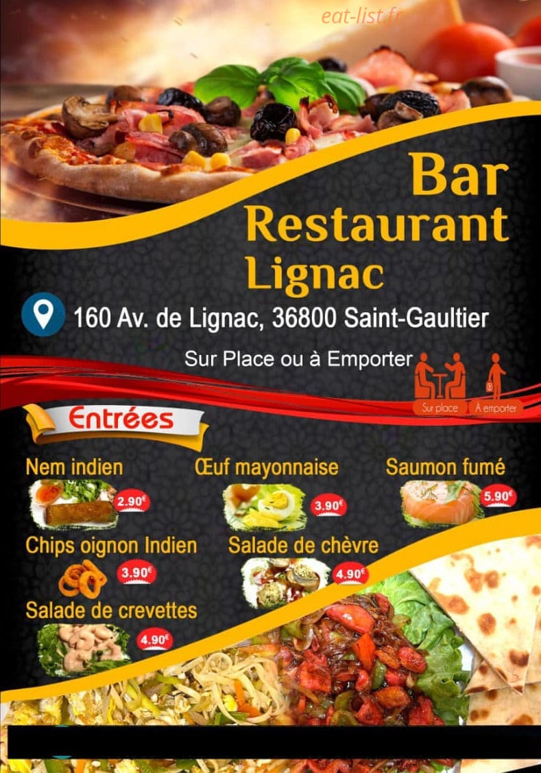 Lignac — carte page 1