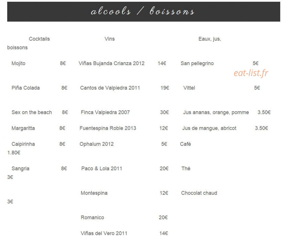 Andale — carte page 3