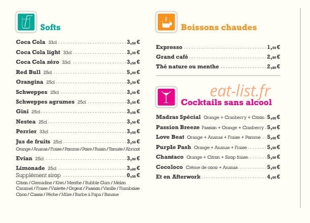 Au Fût et à mesure — carte page 5