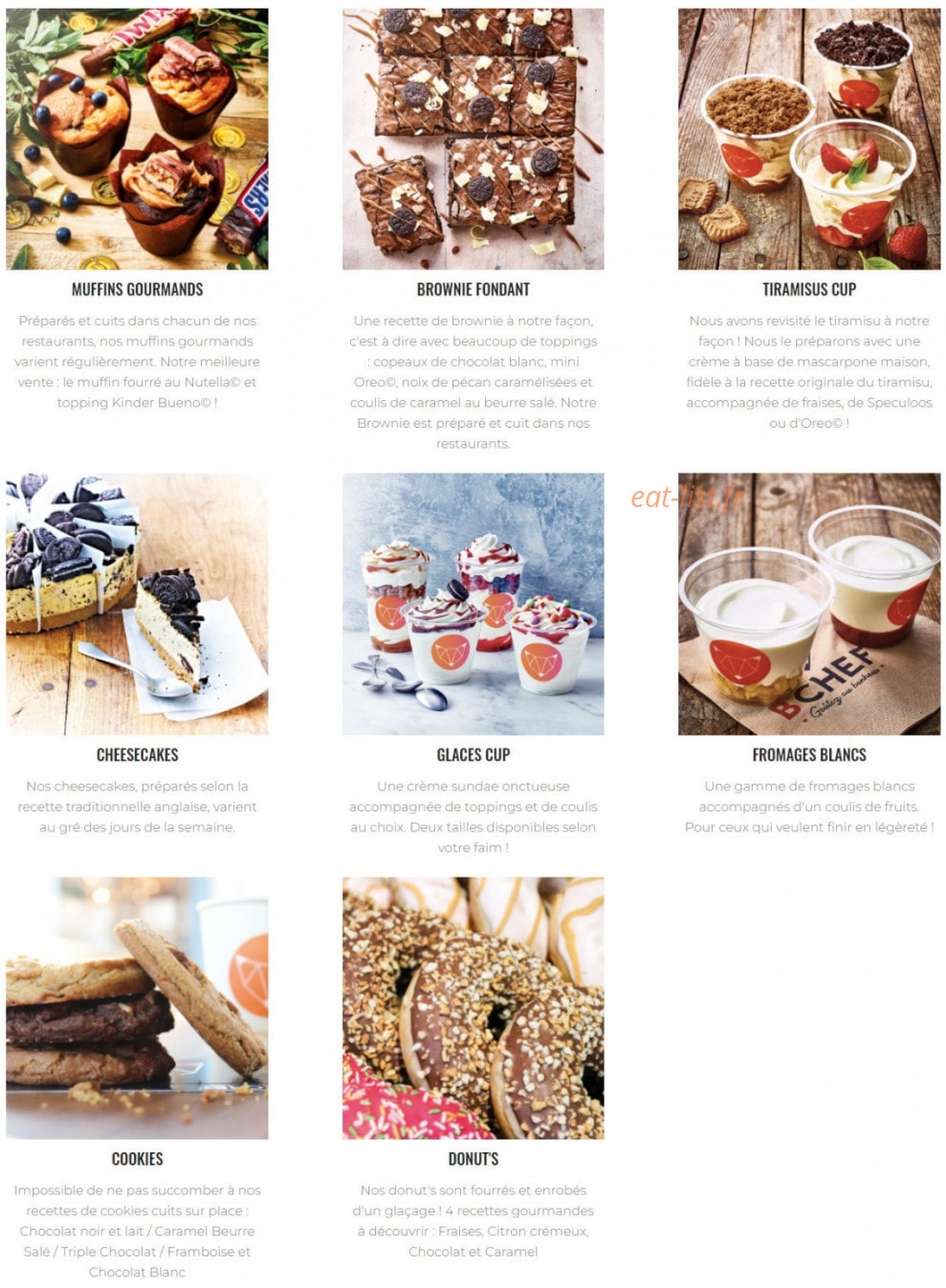 Bchef — carte page 5