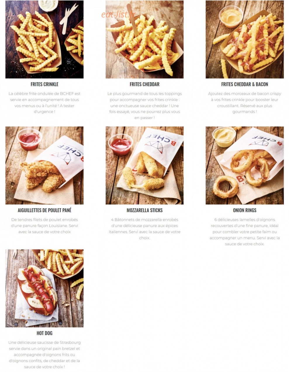 Bchef — carte page 4