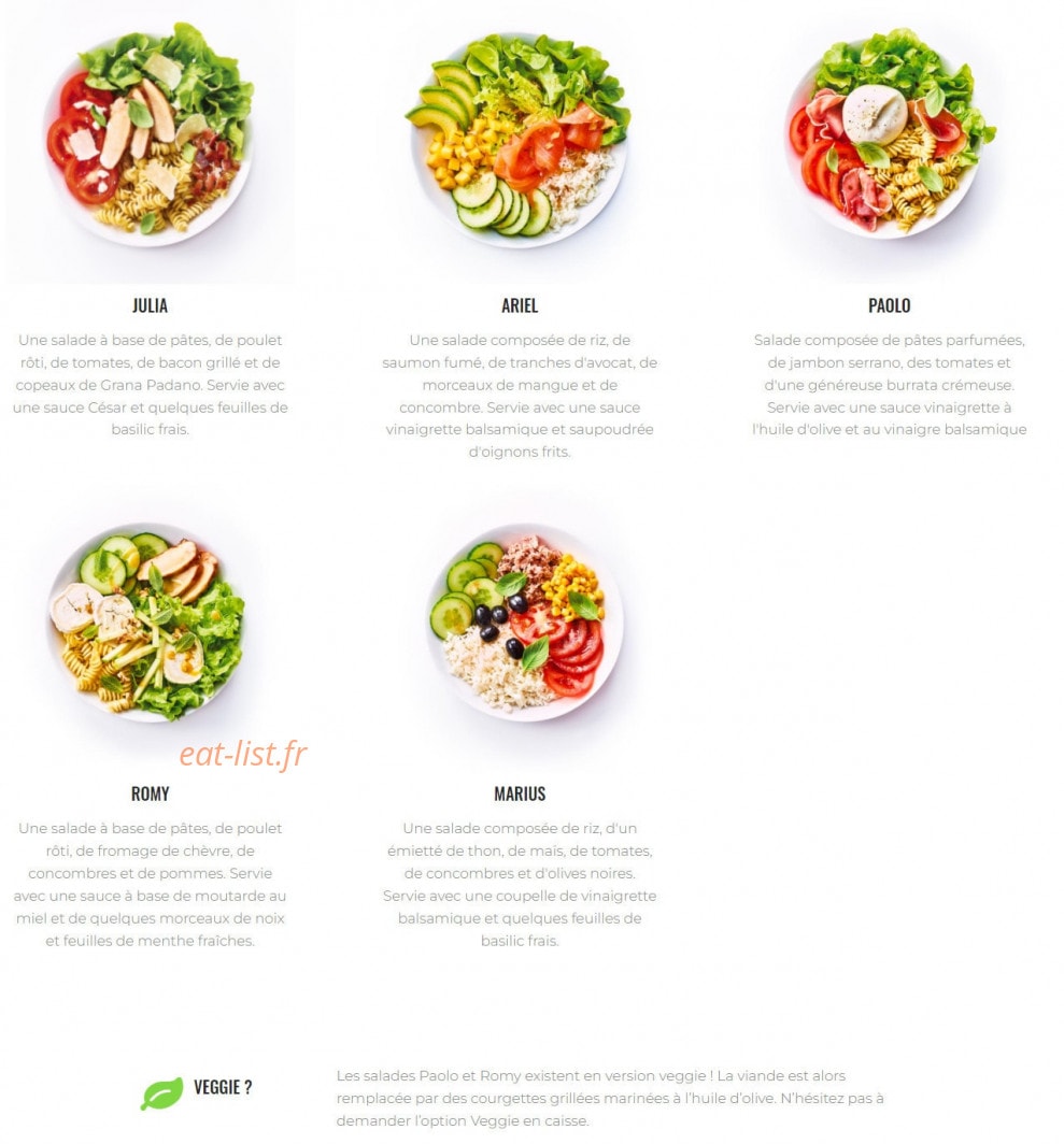 Bchef — carte page 3