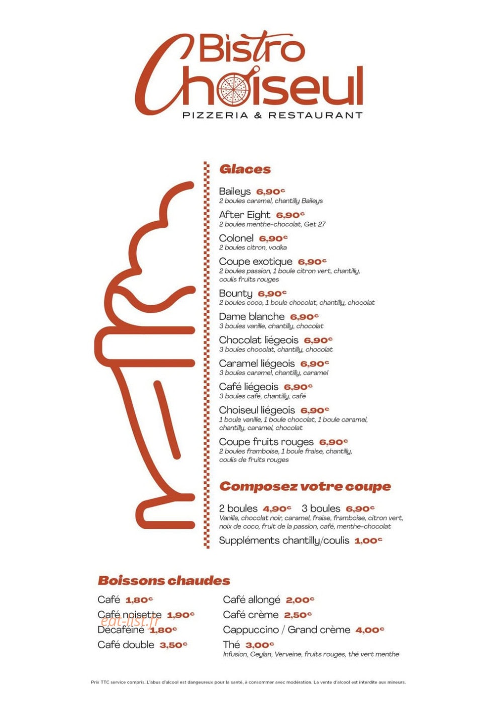 Bistro Choiseul — carte page 4