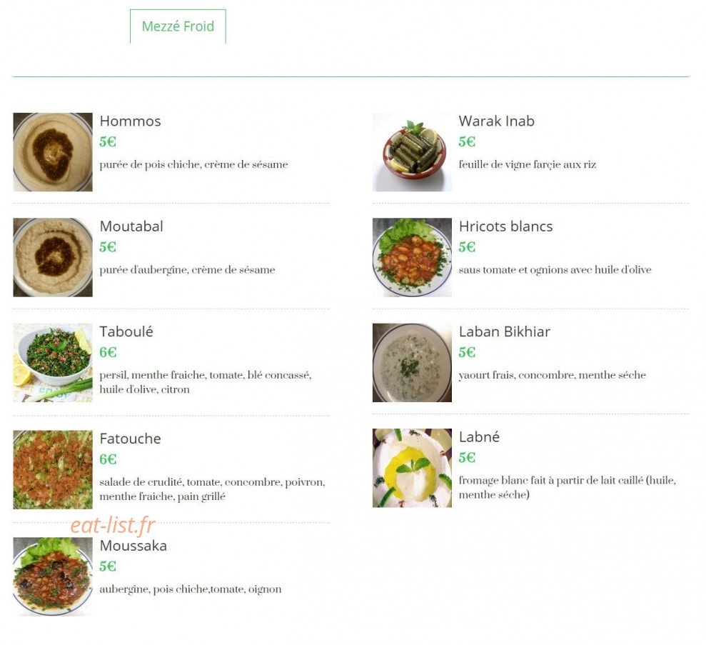 Byblos — carte page 2
