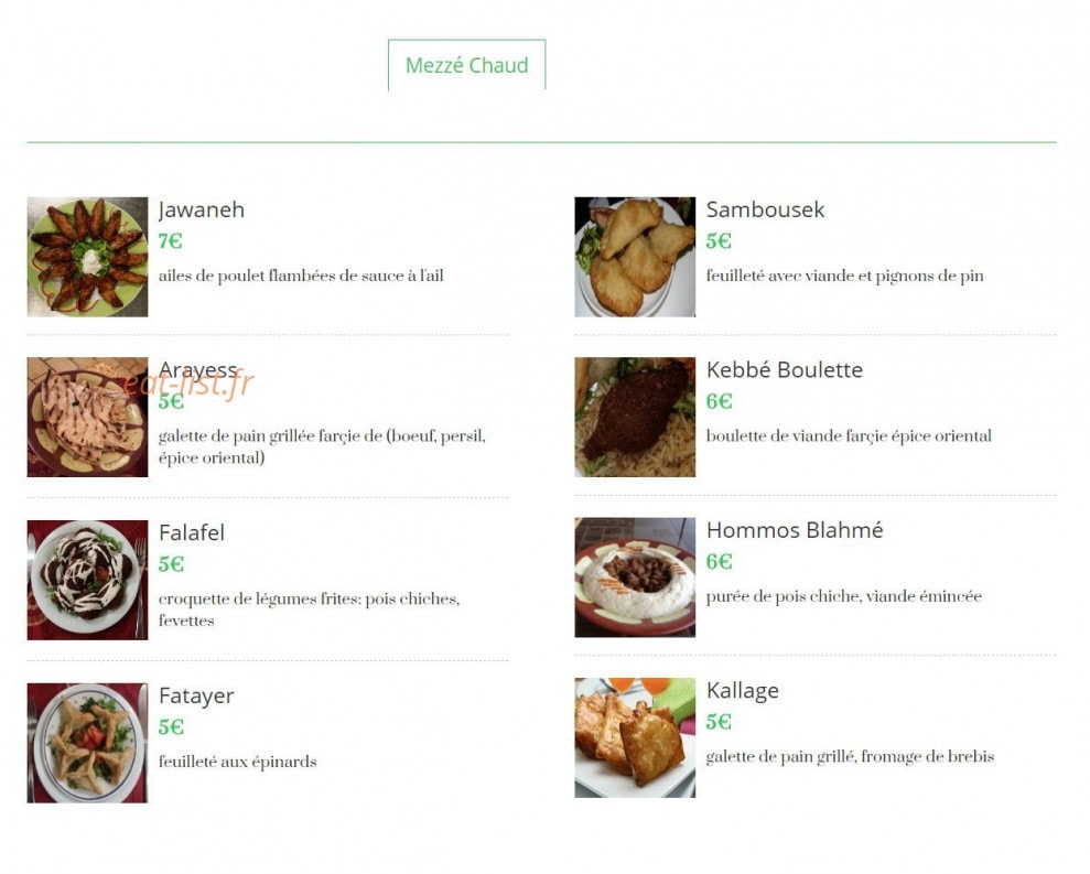 Byblos — carte page 3