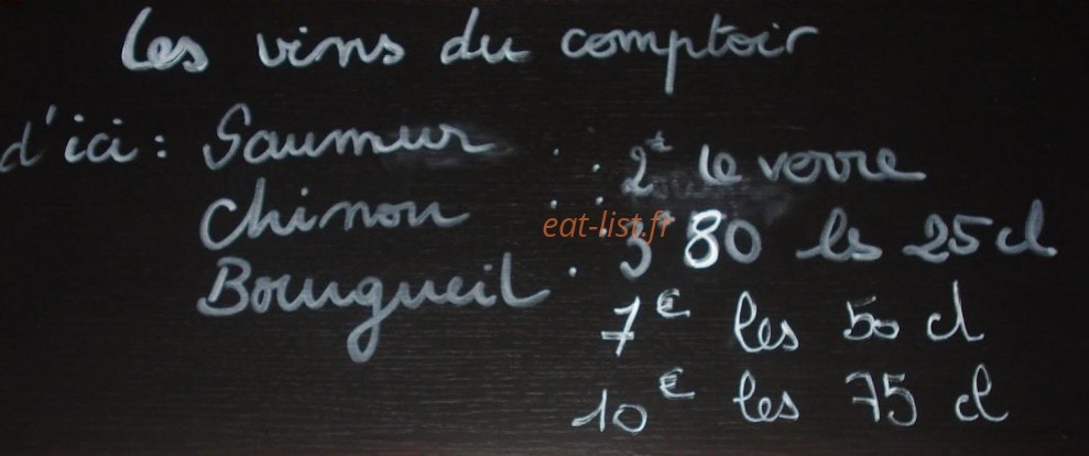 Café Comptoir Colette's — carte page 2