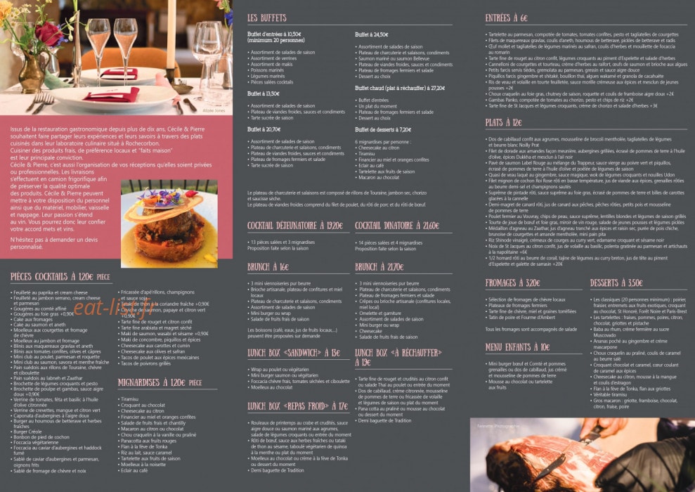 Cécile & Pierre — carte page 2
