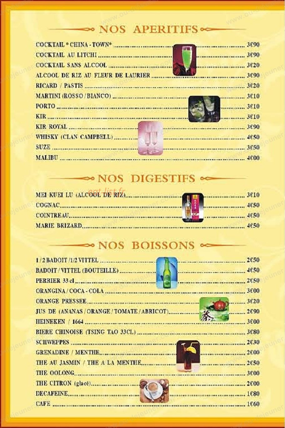 China Town — carte page 11