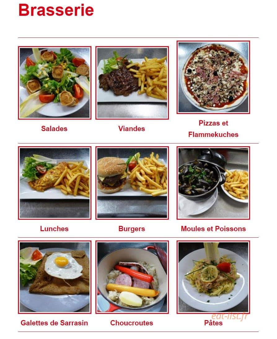 Continental Pub — carte page 2