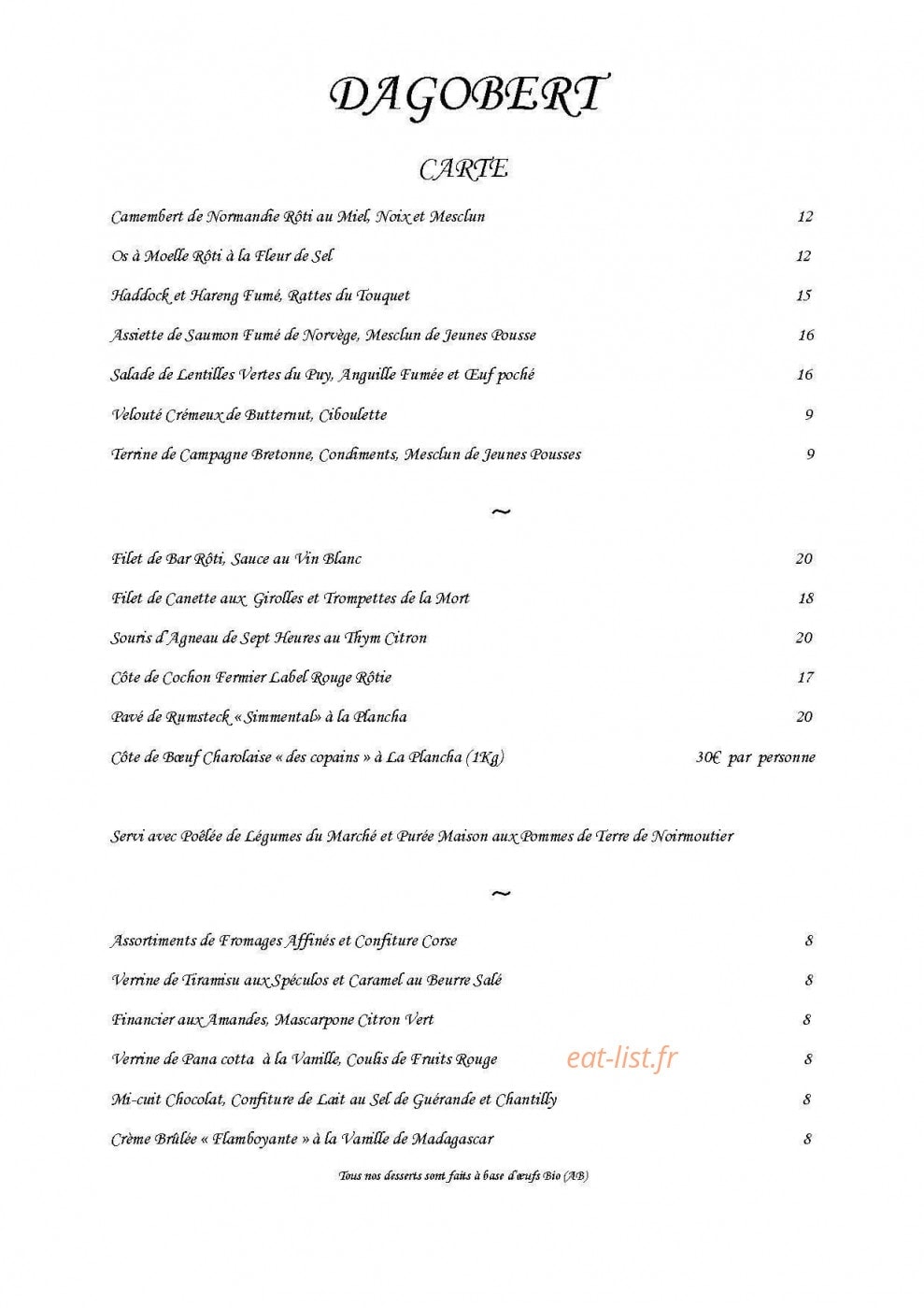 Dagobert — carte page 6