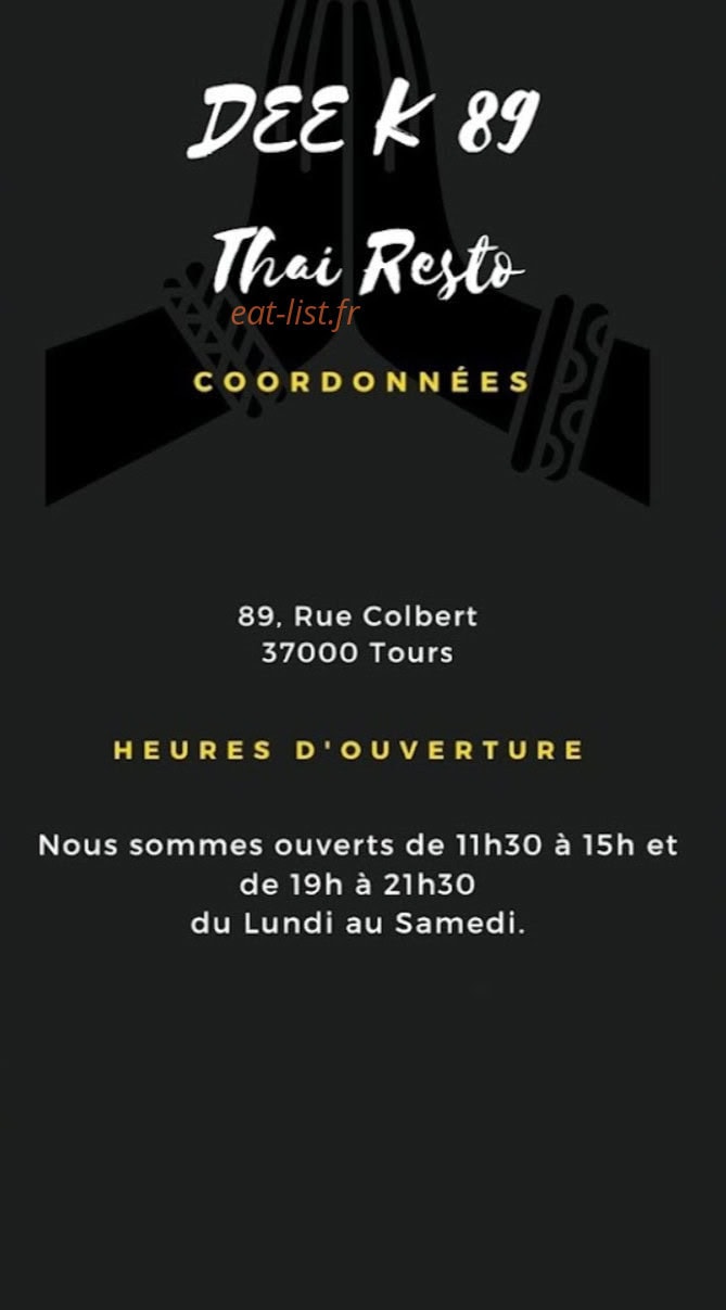 Dee K89 — carte page 1