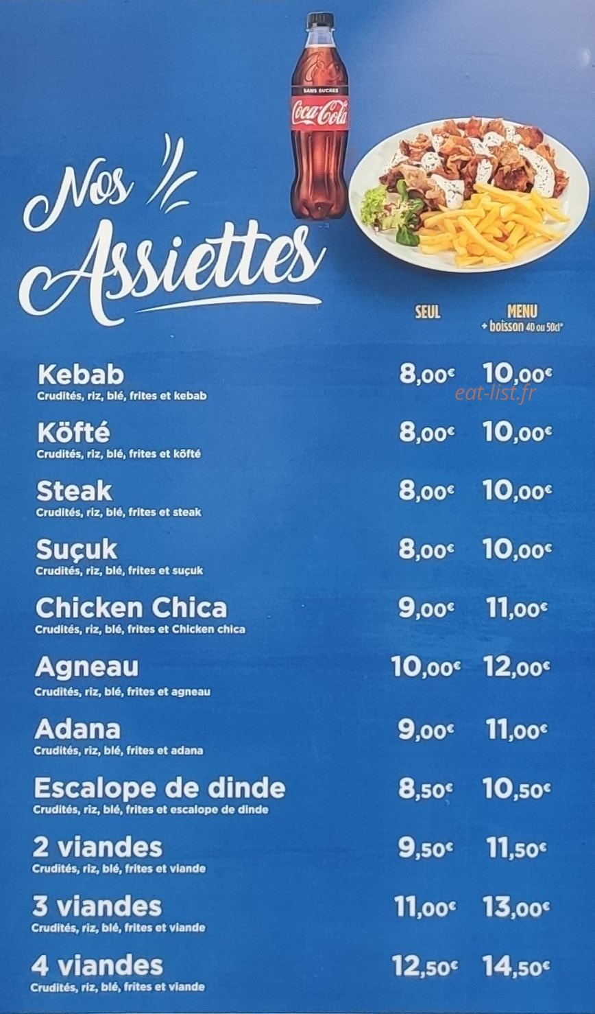 Döner Kebab — carte page 4
