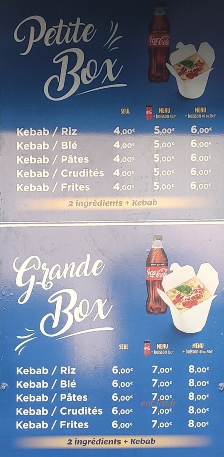 Döner Kebab — carte page 3