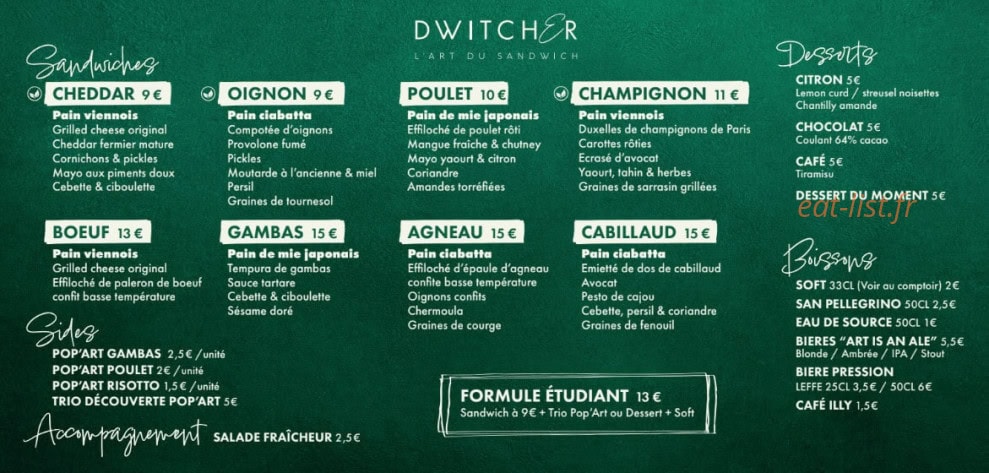 Dwitcher — carte page 1