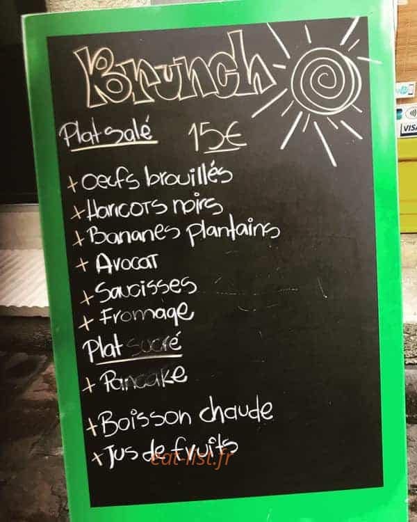El Cafecito — carte page 1