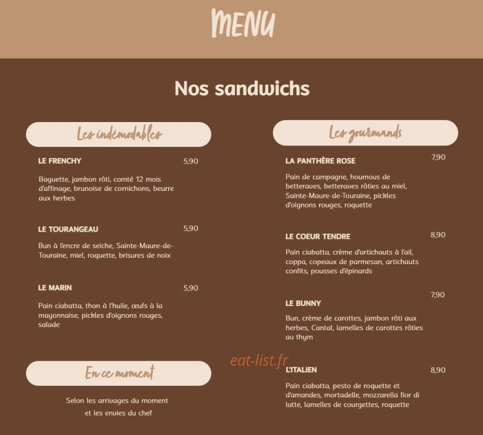 Goomie — carte page 1