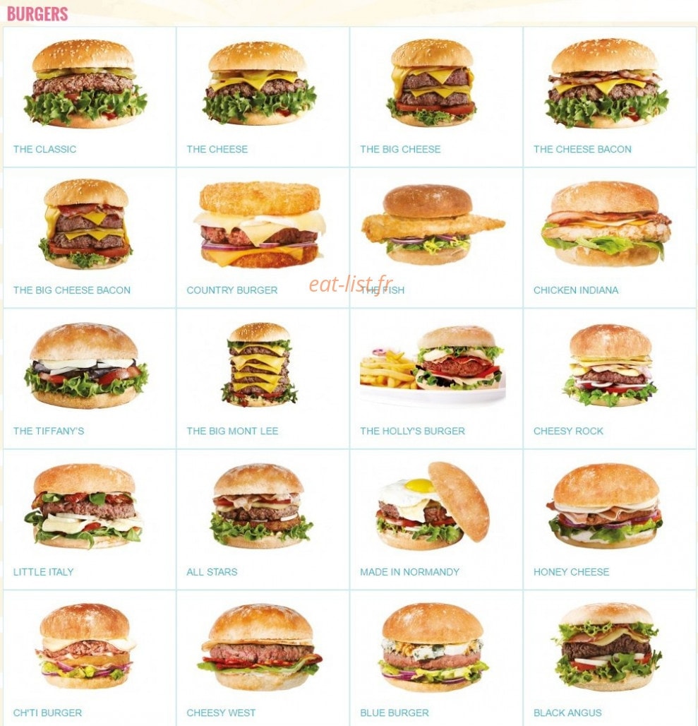 Holly's Diner — carte page 2