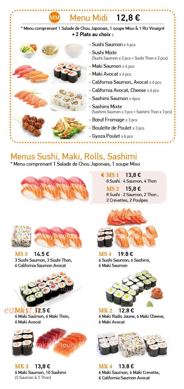 Izakaya — carte page 4