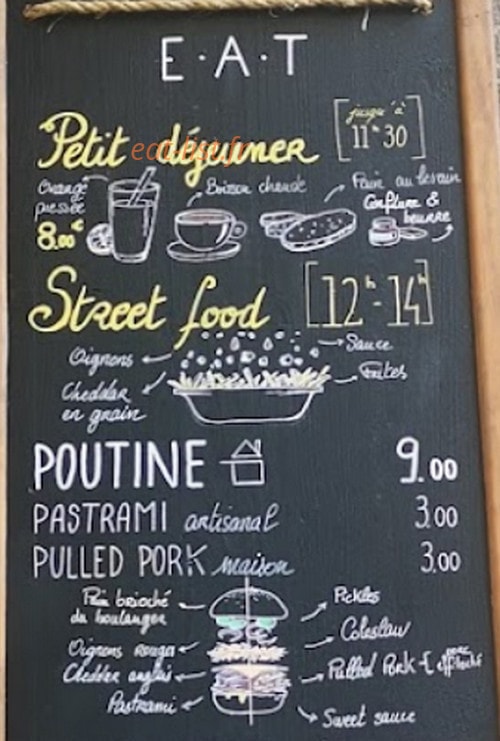 Kat’s Coffee — carte page 1