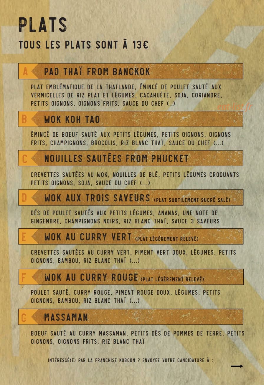 Koboon — carte page 2