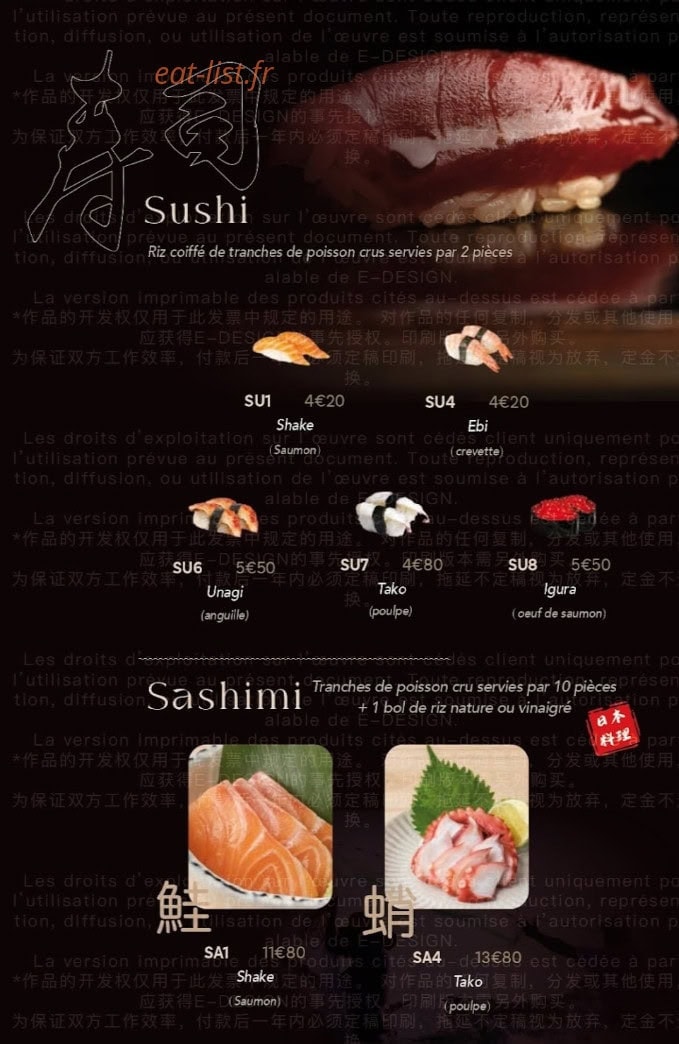 Konnichiwa — carte page 2