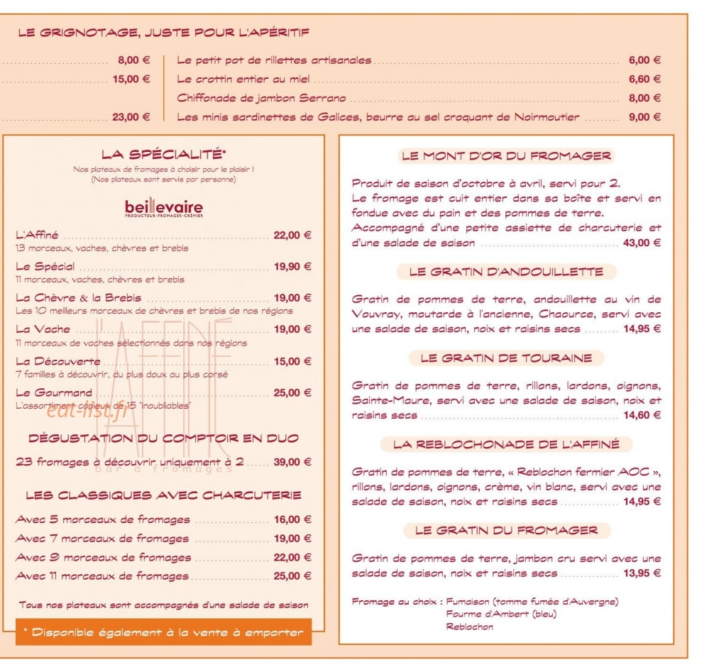 L'Affiné — carte page 3