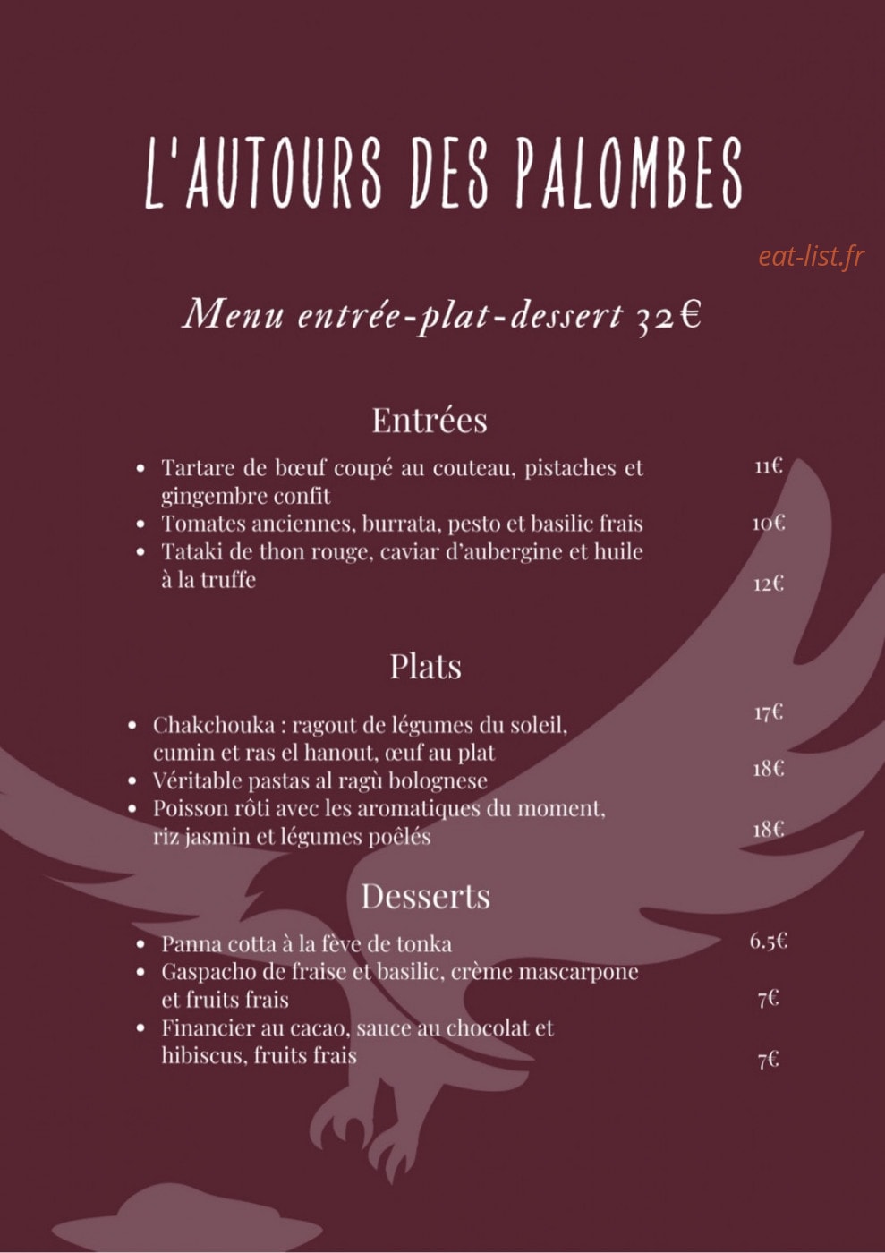 L'AuTours des Palombes — carte page 1