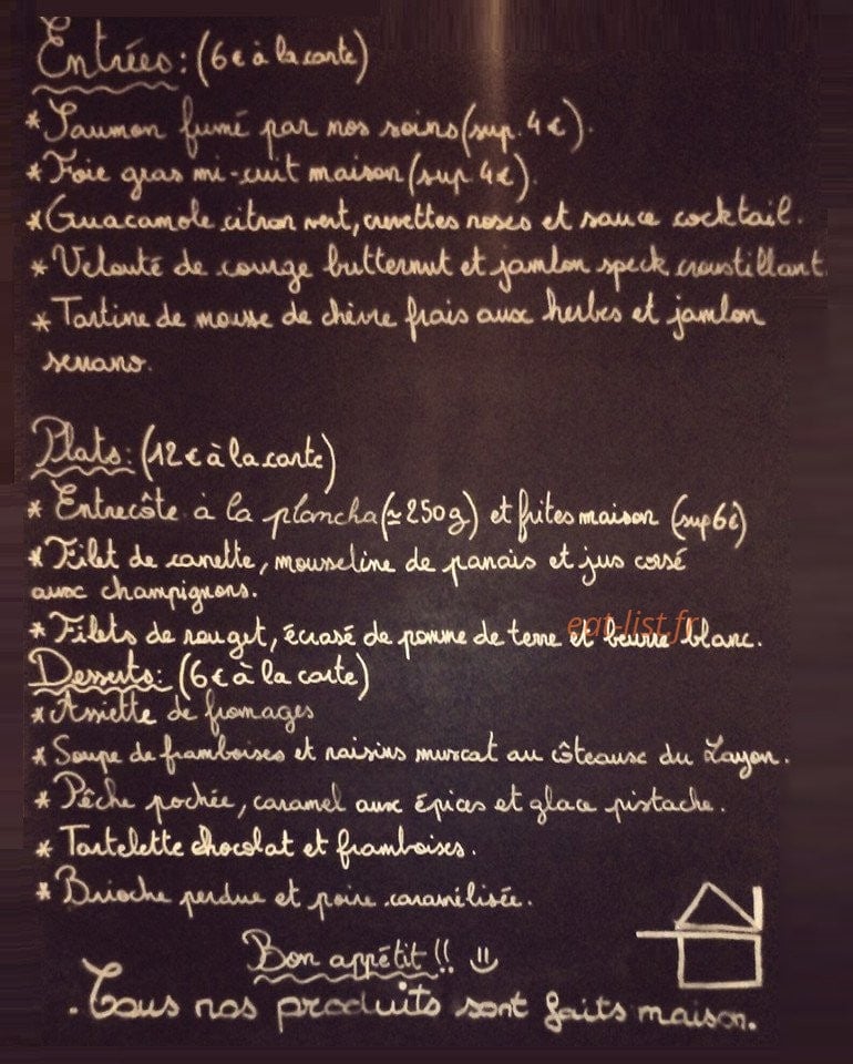 L'idée hall — carte page 1