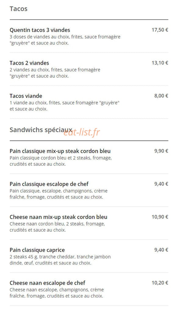 L'Oasis — carte page 2