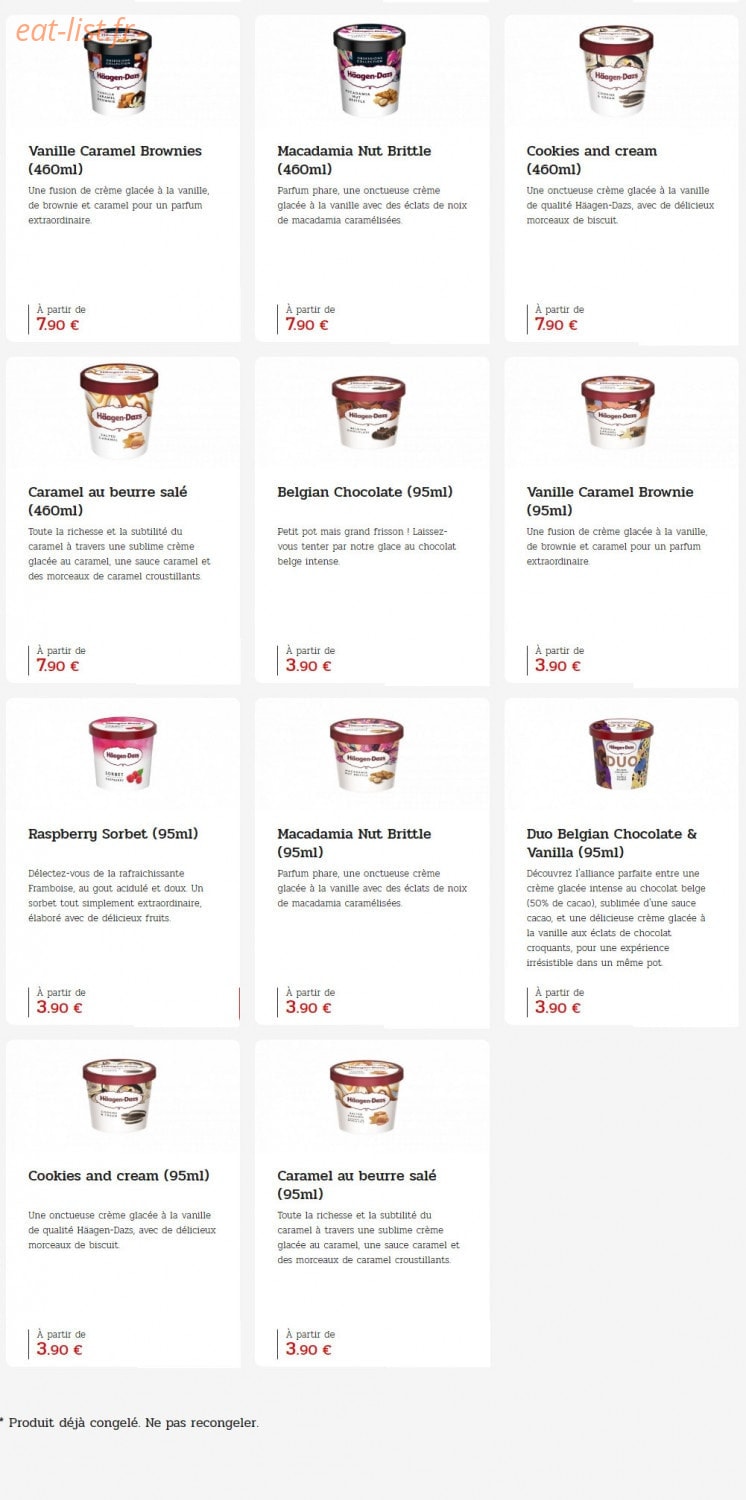 La Boîte A Pizza — carte page 11