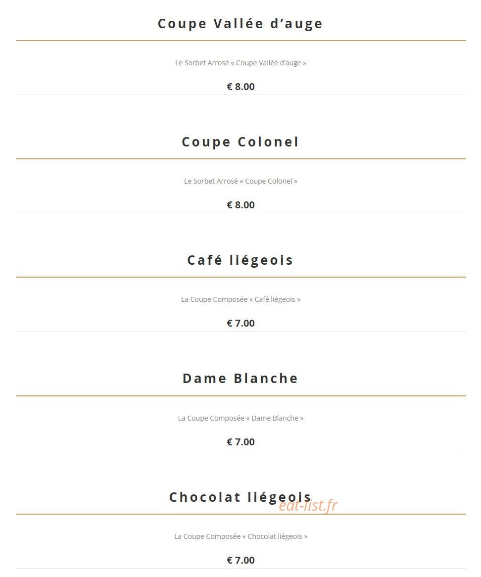 La Chope — carte page 10