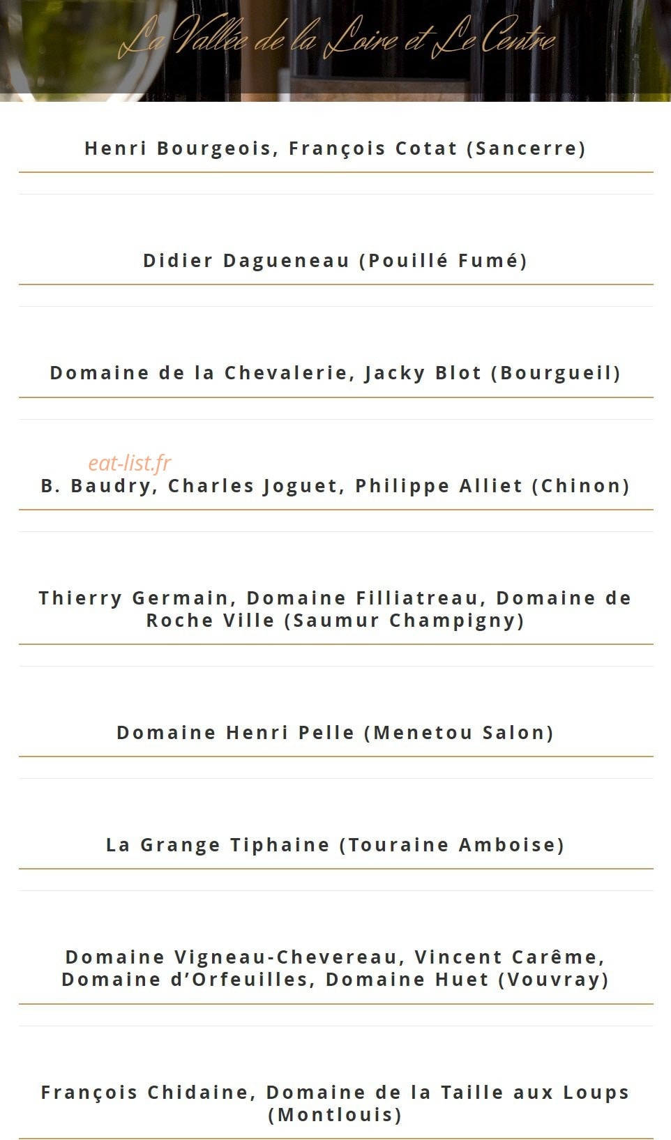 La Chope — carte page 11
