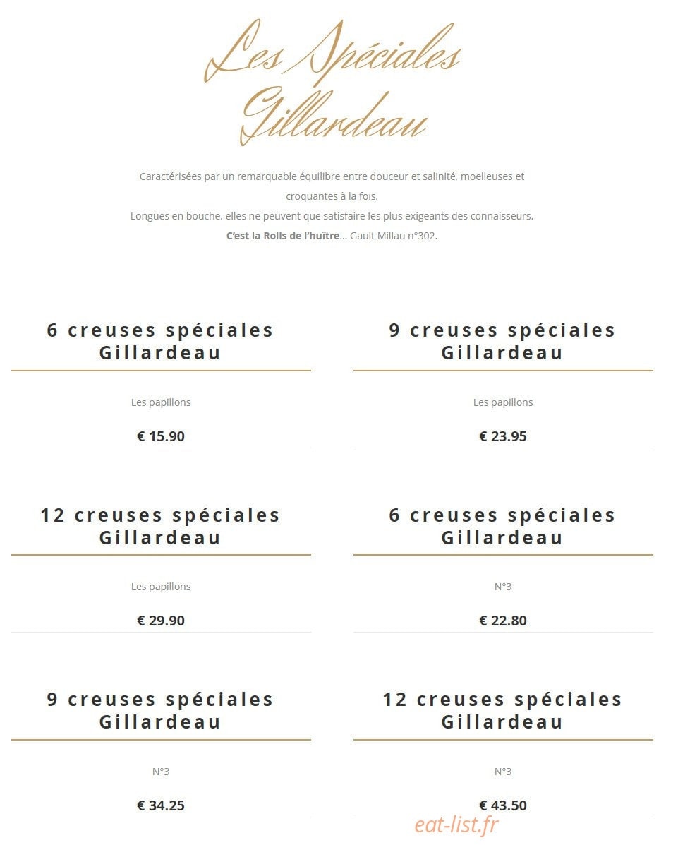 La Chope — carte page 18