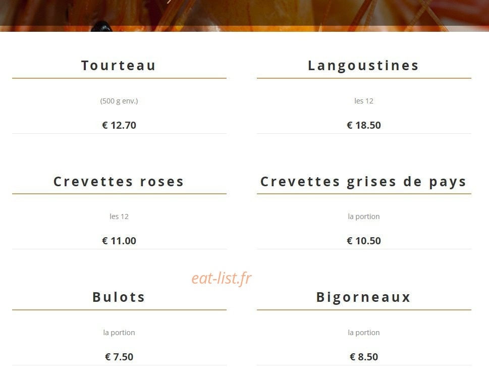 La Chope — carte page 14