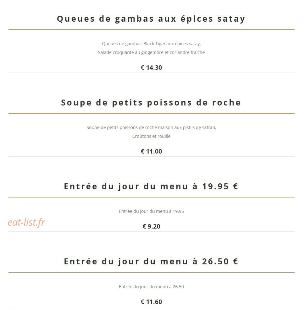 La Chope — carte page 4