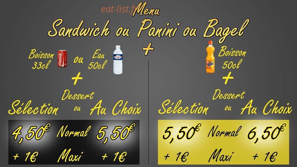 La Grignotine — carte page 1