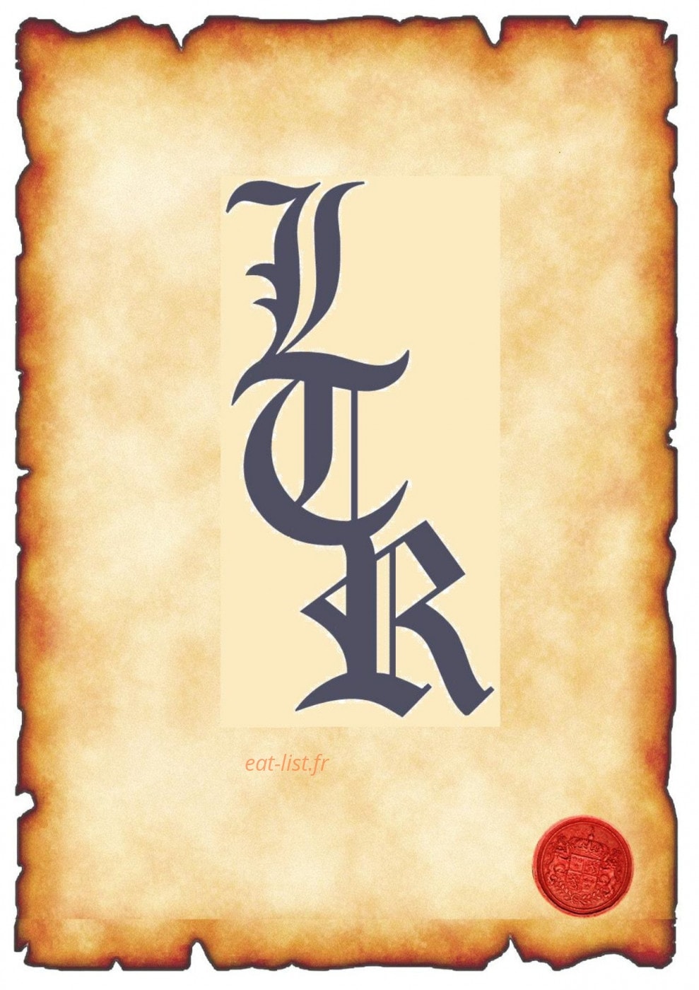 La Table Ronde — carte page 1