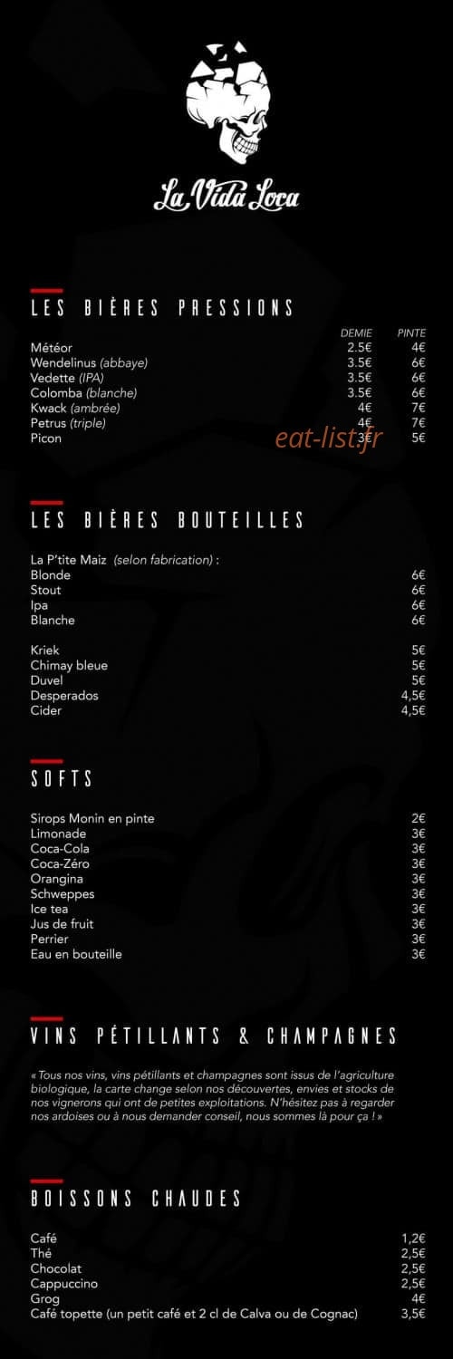 La Vida Loca — carte page 2