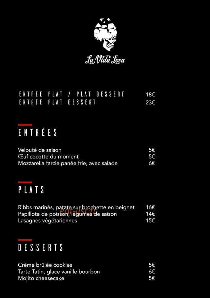 La Vida Loca — carte page 1