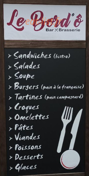 Le Bord'ô — carte page 2
